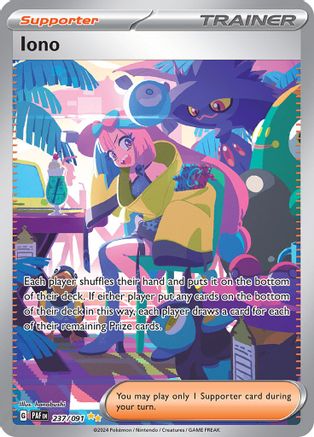 Iono 237/091 - Special Illustration Rare - Holofoil