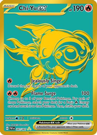 Chi-Yu ex 241/091 - Hyper Rare - Holofoil