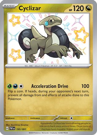 Cyclizar 195/091 - Shiny Rare - Holofoil