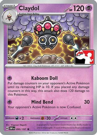 Claydol 095/197 - Rare