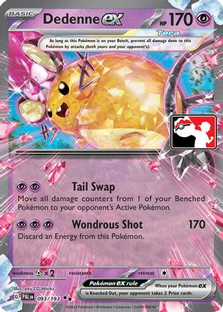 Dedenne ex 093/193 - Double Rare - Holofoil