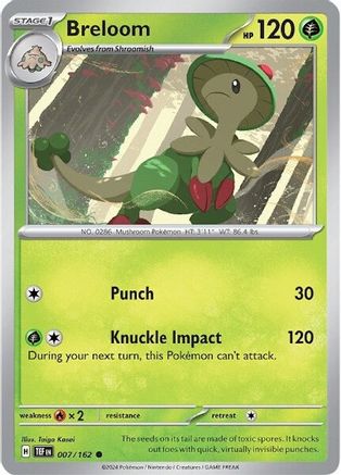 Breloom 007/162 - Common