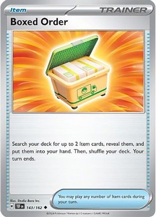 Boxed Order 143/162 - Uncommon
