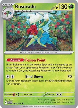 Roserade 009/162 - Uncommon
