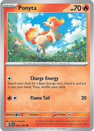 Ponyta 026/162 - Common