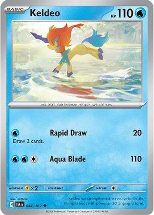 Keldeo 044/162 - Uncommon