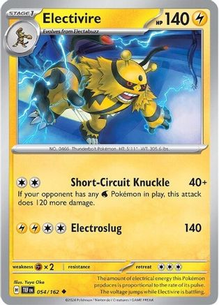 Electivire 054/162 - Uncommon