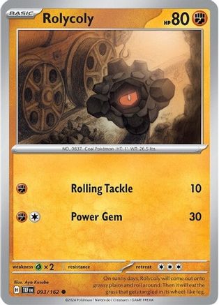 Rolycoly 093/162 - Common