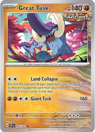 Great Tusk 097/162 - Uncommon