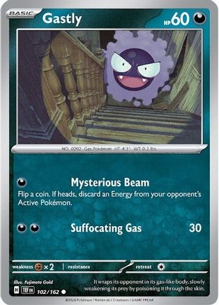 Gastly 102/162 - Common