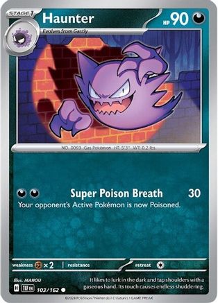 Haunter 103/162 - Common