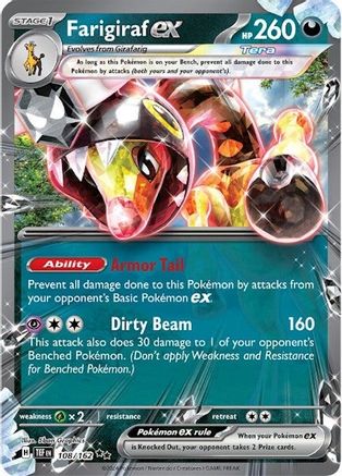 Farigiraf ex 108/162 - Double Rare - Holofoil