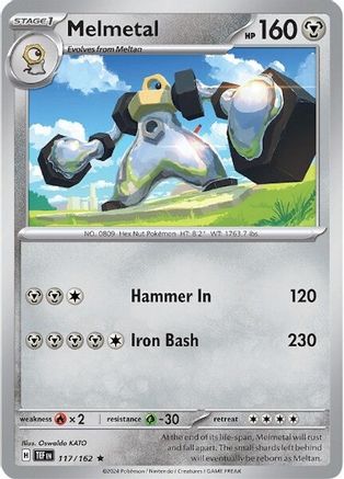 Melmetal 117/162 - Rare - Holofoil