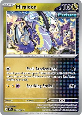 Miraidon 121/162 - Rare - Holofoil