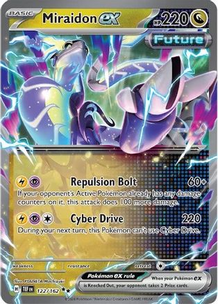 Miraidon ex 122/162 - Double Rare - Holofoil