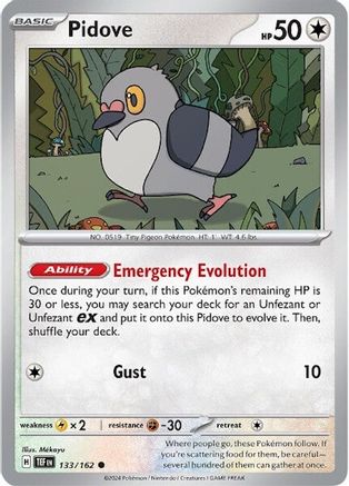 Pidove 133/162 - Common