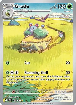 Grotle 164/162 - Illustration Rare - Holofoil