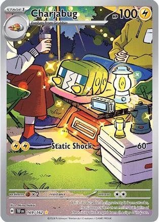 Charjabug 169/162 - Illustration Rare - Holofoil