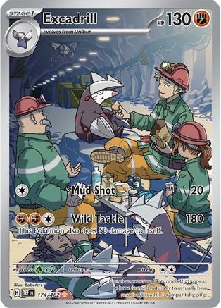 Excadrill 174/162 - Illustration Rare - Holofoil