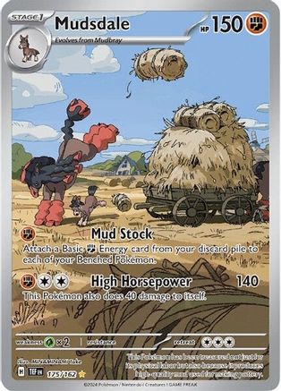 Mudsdale 175/162 - Illustration Rare - Holofoil