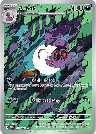 Arbok 176/162 - Illustration Rare - Holofoil