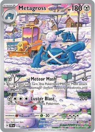 Metagross 178/162 - Illustration Rare - Holofoil