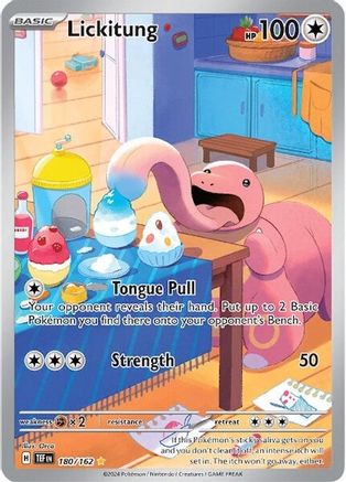 Lickitung 180/162 - Illustration Rare - Holofoil