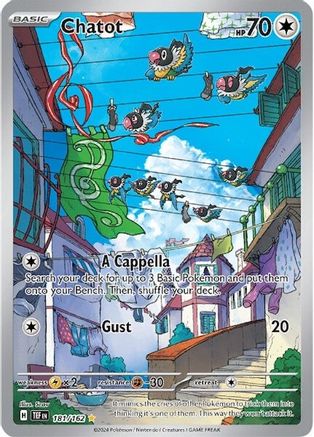 Chatot 181/162 - Illustration Rare - Holofoil