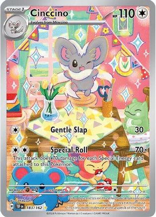 Cinccino 183/162 - Illustration Rare - Holofoil