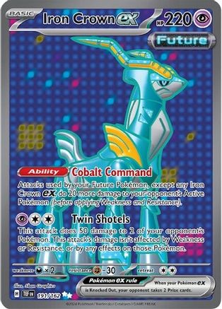 Iron Crown ex 191/162 - Ultra Rare - Holofoil