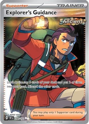 Explorer's Guidance 200/162 - Ultra Rare - Holofoil