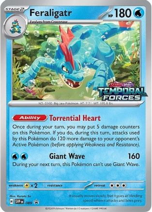Feraligatr 089 - Promo - Holofoil