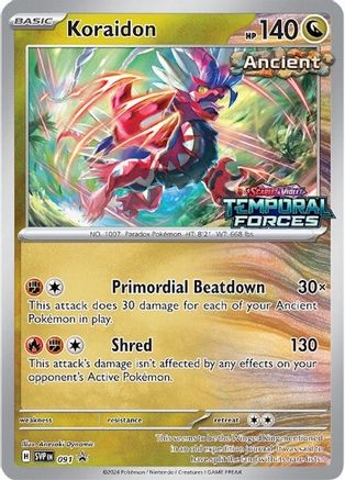 Koraidon 091 - Promo - Holofoil