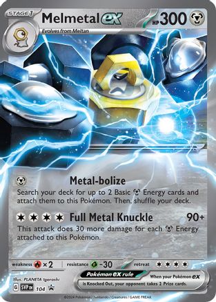 Melmetal ex 104 - Promo - Holofoil