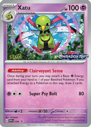 Xatu 059 - Promo - Holofoil