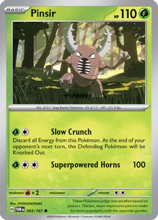 Pinsir 003/167 - Common