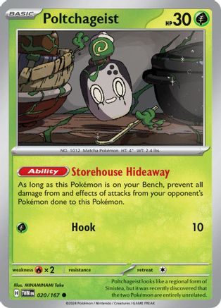 Poltchageist 020/167 - Common - Reverse Holofoil