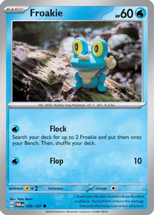 Froakie 056/167 - Common - Reverse Holofoil