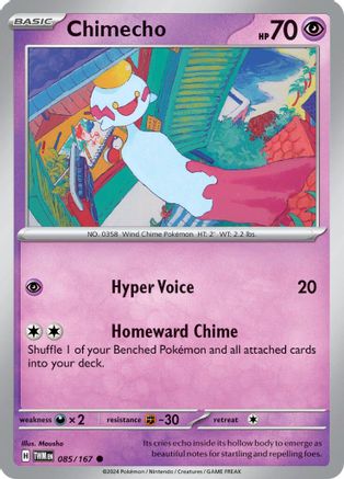 Chimecho 085/167 - Common - Reverse Holofoil