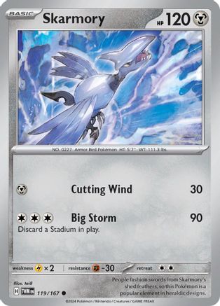 Skarmory 119/167 - Common