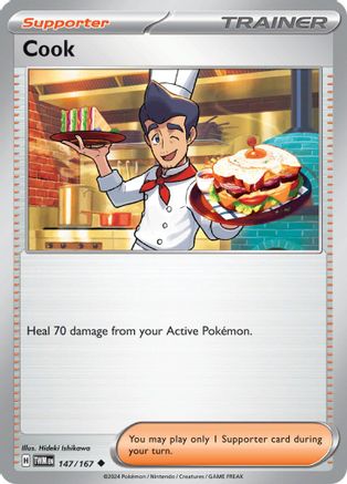 Cook 147/167 - Uncommon - Reverse Holofoil