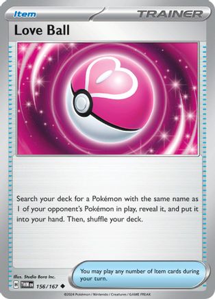 Love Ball 156/167 - Uncommon - Reverse Holofoil