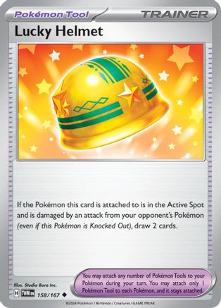 Lucky Helmet 158/167 - Uncommon - Reverse Holofoil