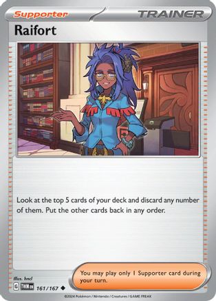 Raifort 161/167 - Uncommon - Reverse Holofoil