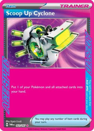Scoop Up Cyclone 162/167 - ACE SPEC Rare - Holofoil
