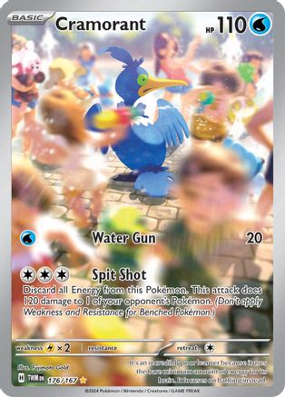 Cramorant 176/167 - Illustration Rare - Holofoil