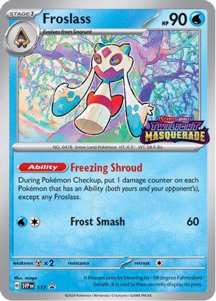 Froslass 117 - Promo - Holofoil