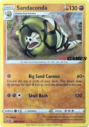 Sandaconda 082/163 - Promo - Holofoil