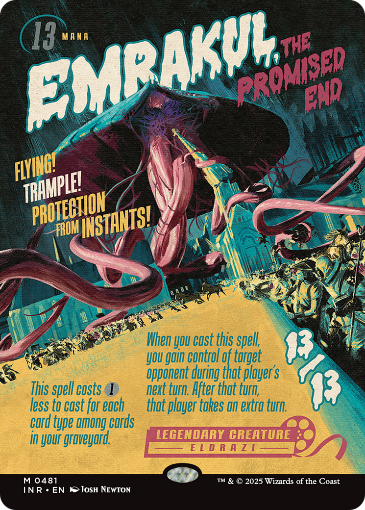 Emrakul, the Promised End (Showcase) (-481) - Innistrad Remastered Foil