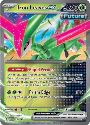 Iron Leaves ex 128 - Promo - Holofoil
